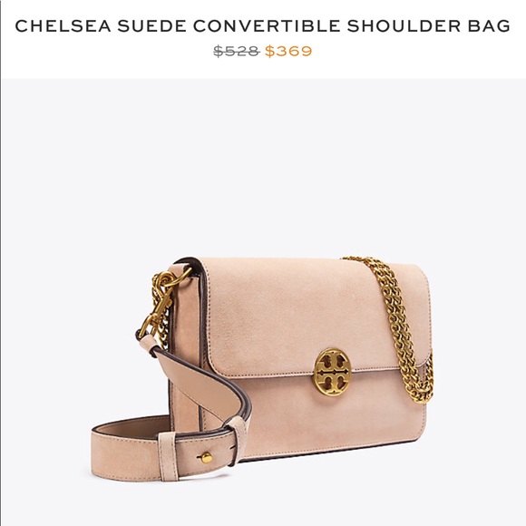 Tory Burch Handbags - SOLD Tory Burch Chelsea suede convertible bag